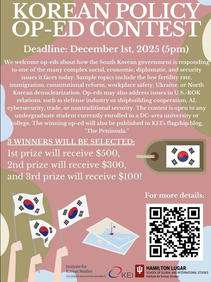 GW Institute for Korean Studies (GWIKS) tweet media