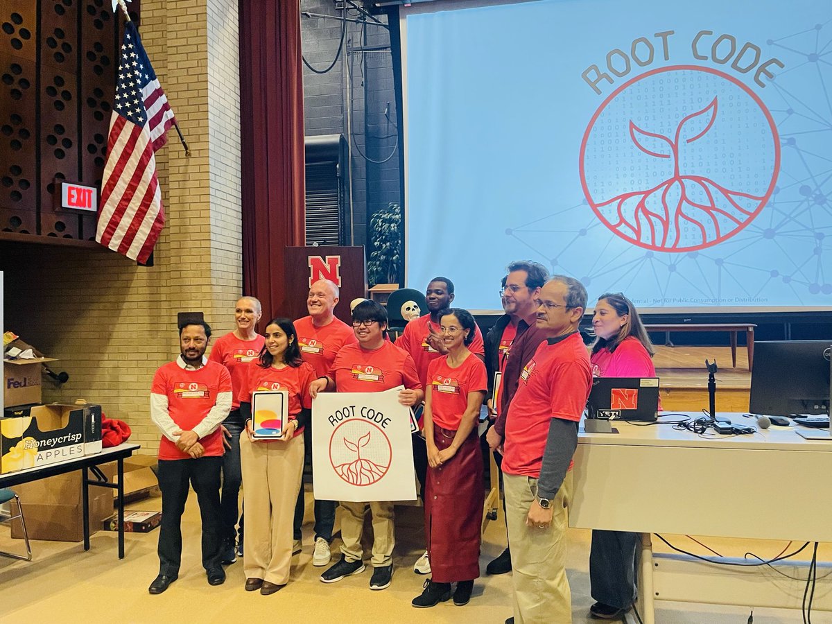 Mu_olivier's tweet image. What an incredible weekend at the Bayer #Hackathon2025 at UNL! 

I learned so much about teamwork, ag-data, and real-world problem solving.

It was inspiring to collaborate with amazing people from diverse backgrounds.

Big congratulations, Team #RootCode for winning first place.