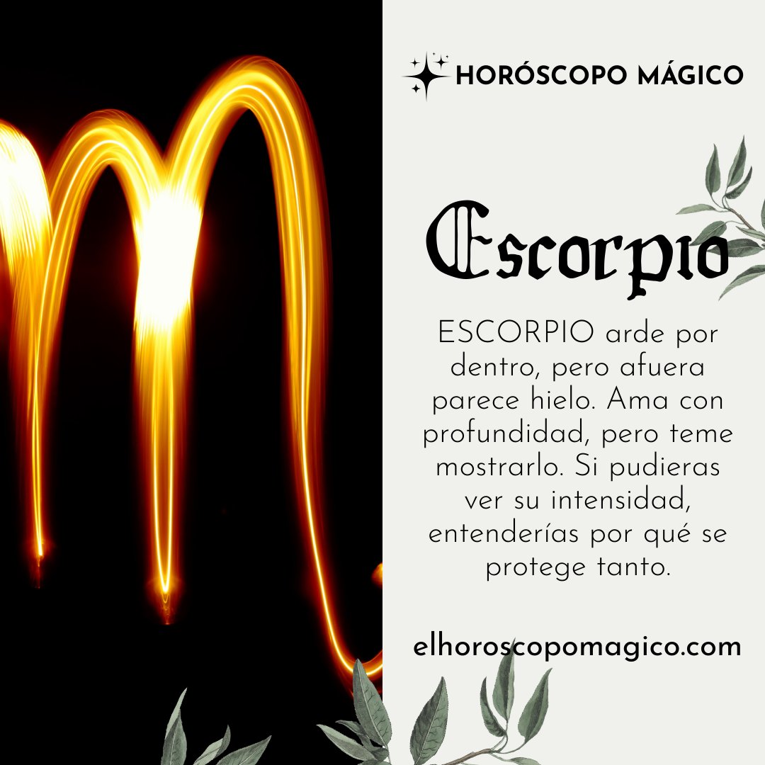 Escorpio_HM's tweet photo. ♏ #escorpio, hoy Lunes 27 de Octubre, ¡Cada día es una nueva oportunidad para brillar! https://t.co/kzQ4lEH80g