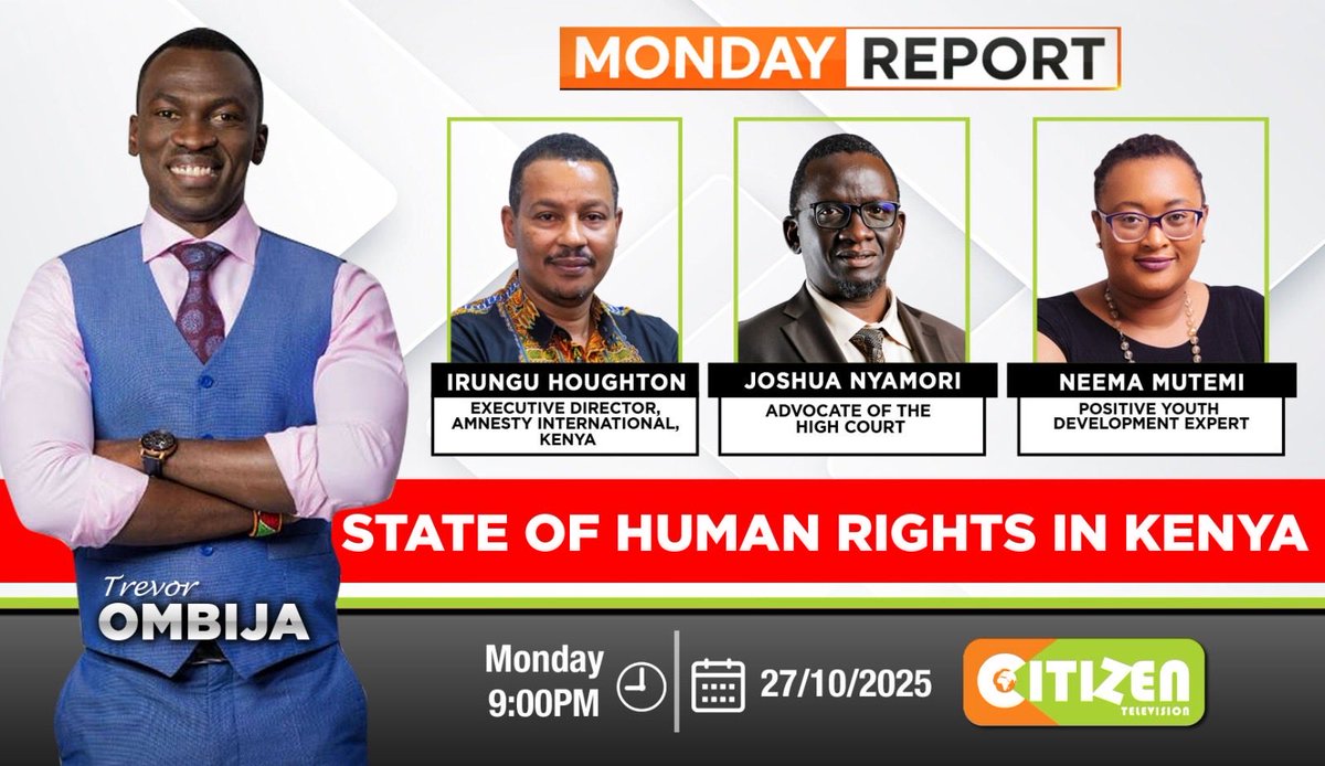 About to start. Where are we and what do we need to do? 
Stay tuned in <a href="/citizentvkenya/">Citizen TV Kenya</a>
