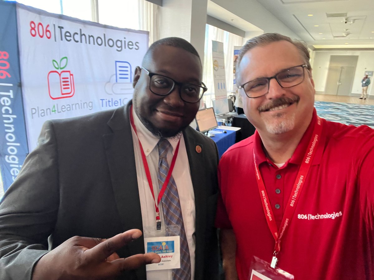806Technologies's tweet image. 806 On The Move!
Huge thanks to the amazing educators we met last week in South Carolina &amp;amp; Texas!

This week, we’re hitting:
📍 CAASFEP
📍 LASAFAP
📍 OAASFEP

Come say hello &amp;amp; see how we’re helping districts simplify &amp;amp; succeed! 
#806OnTheMove #Title1Crate #Plan4Learning
