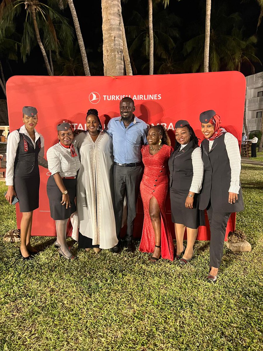 ToskKenya's tweet image. Tosk members tonight at the Pride inn Paradise at the Gala Dinner celebrations for Turkish Airlines restarting their direct flights from Instabul to Mombasa
Represented by our Chairman, Daniel Mbugua

#Tosksettingthepace