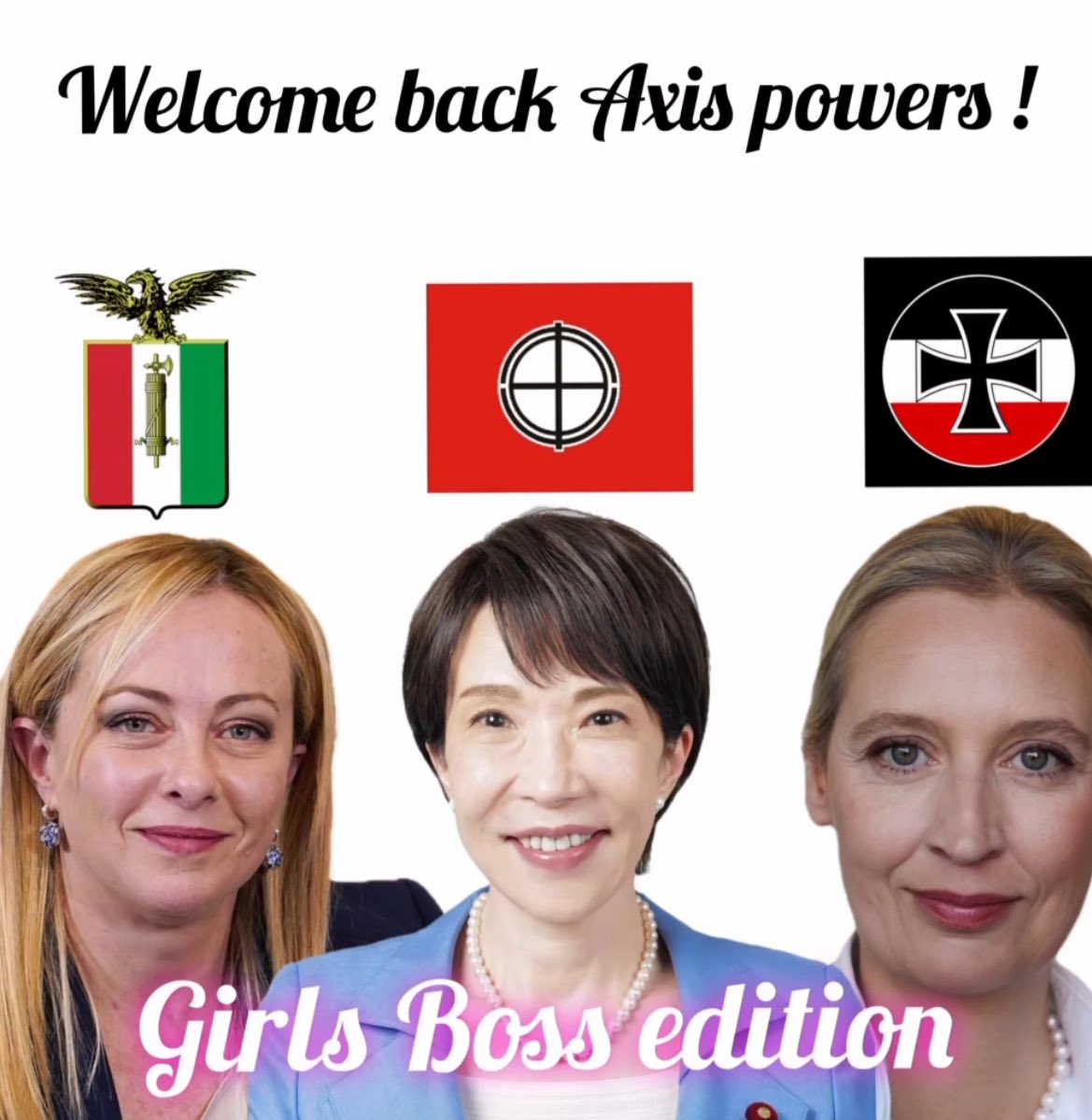 hayasaka_aryan's tweet photo. They made the Axis woke https://t.co/VcFytmD3dR