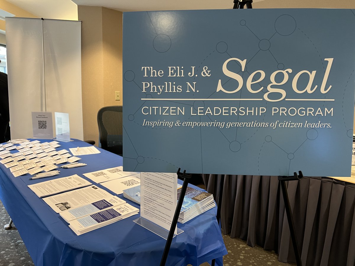 Segal Citizen Leadership Program tweet media