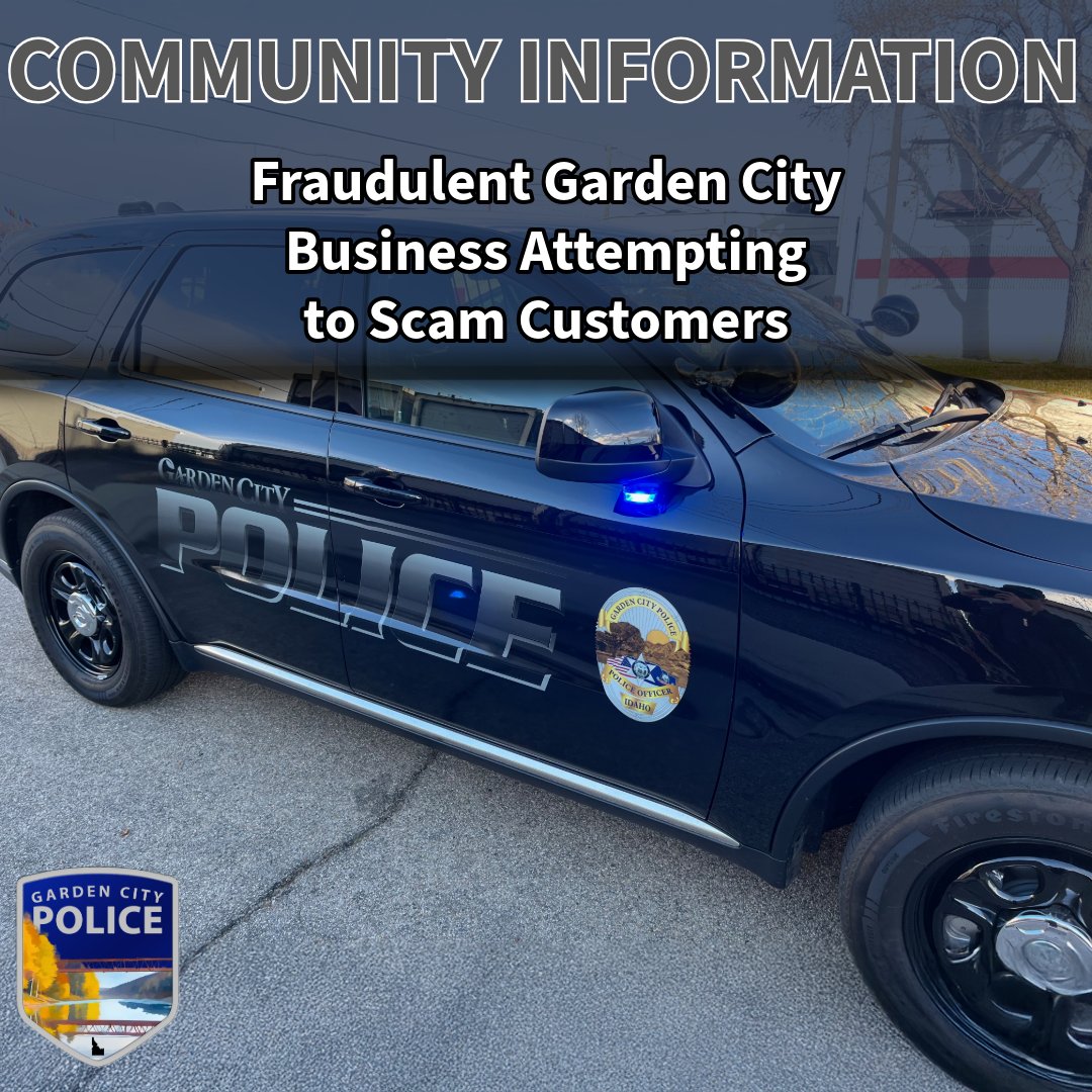 GCPDIdaho's tweet photo. SCAM ALERT:
Garden City Police has been made aware of a fraudulent business that is attempting to scam customers by selling semi-trucks. 
See attached: https://t.co/54pZzarEgq