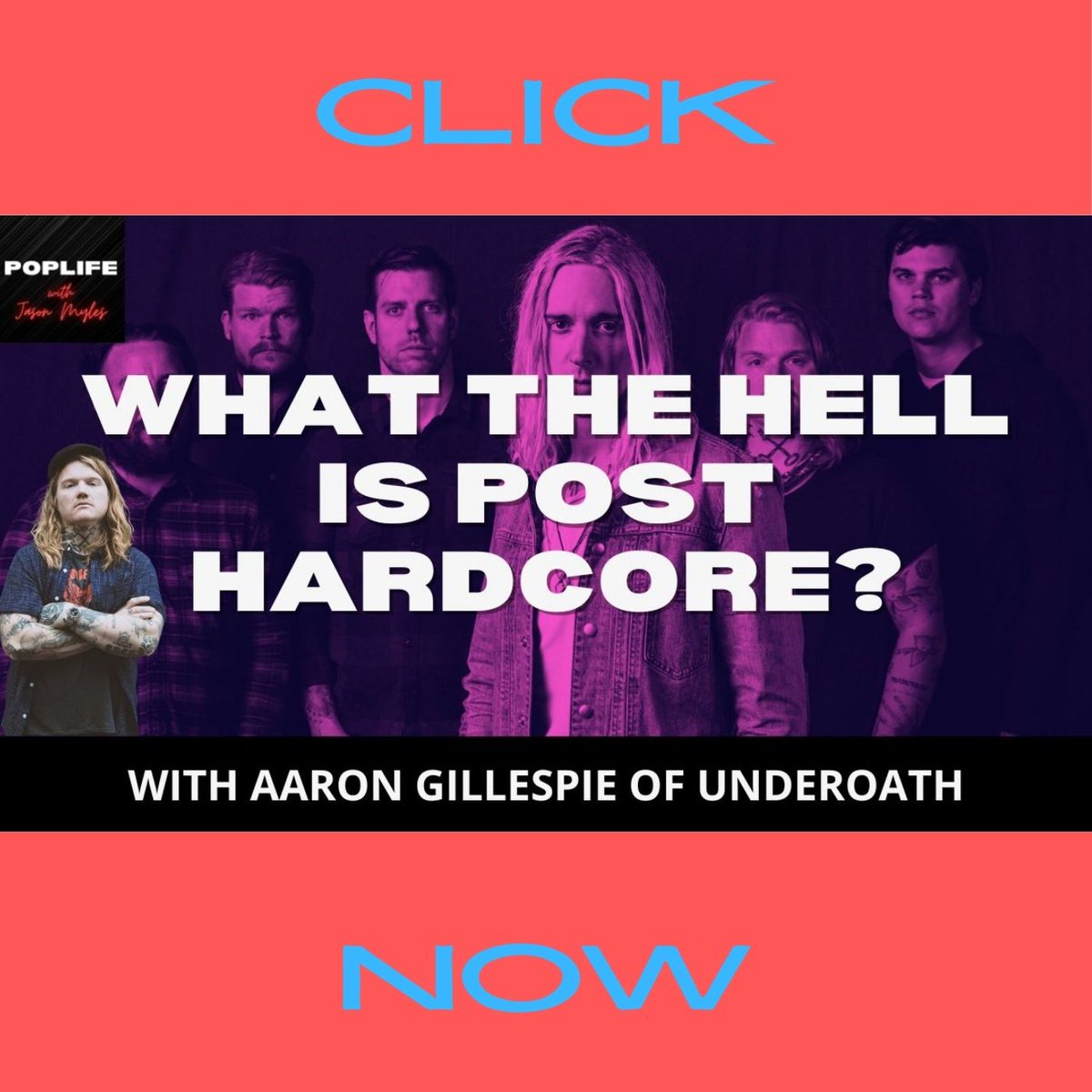 We did a special stream this morning with Aaron Gillespie of Underoath that isn't on the list. You can watch that here: youtube.com/live/T7qy_R6bi… This week we talk tech and Palestinian silence, Gen Z uprisings, Slasher movies and why the left is sceptical of Mandami