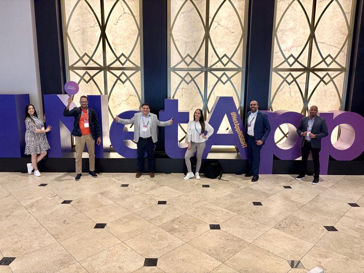 Iqtek_Solutions's tweet image. Hace unos días participamos en NetApp INSIGHT 2025, el evento insignia de infraestructura de datos, nube, IA y resiliencia cibernética organizado por NetApp.
________
#iQtek #NetApp #partners