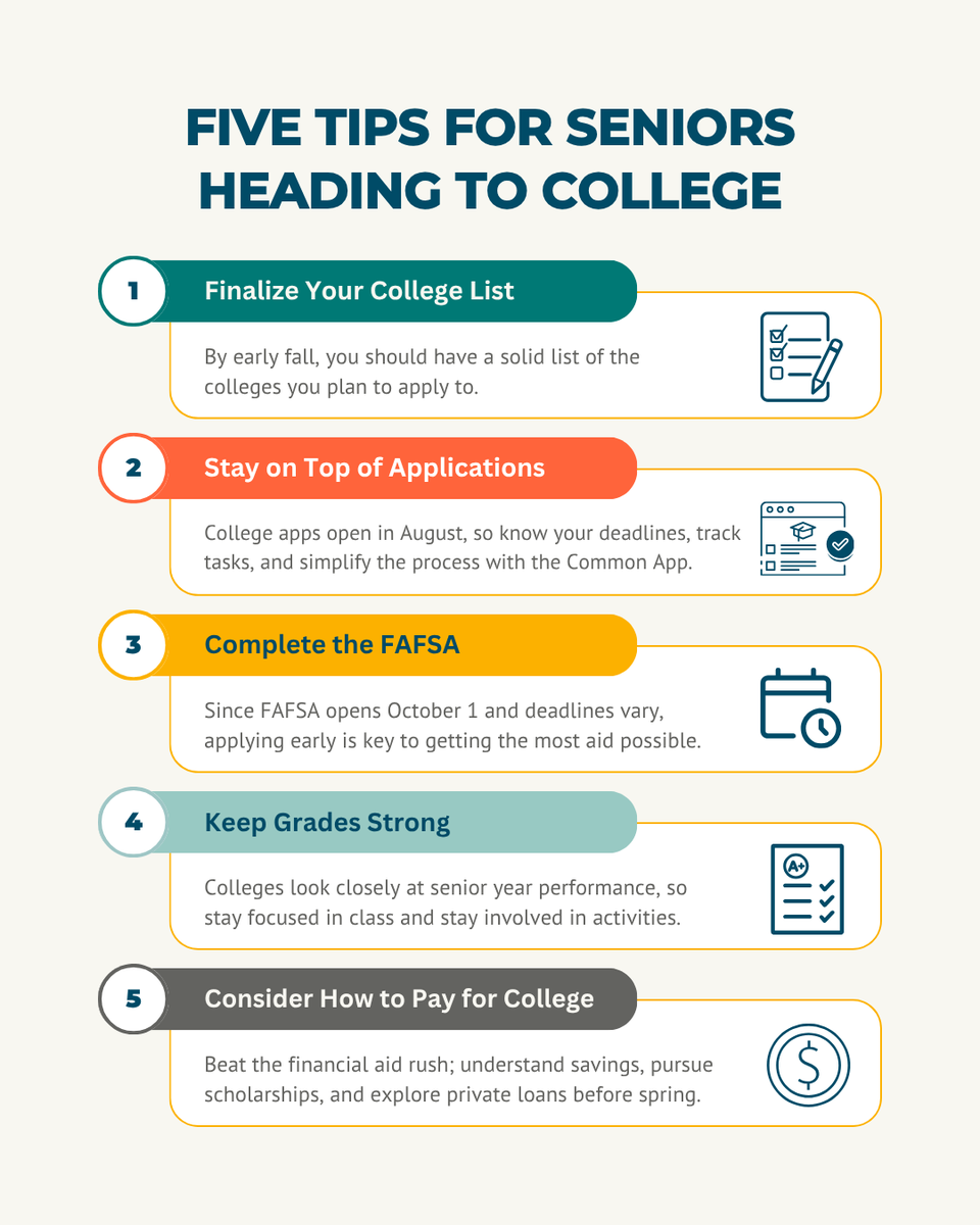From campus tours to scholarship hunts, senior year is a whirlwind 🎢
But with the right plan, you’ll be ready for acceptance letters and the financial decisions that follow.

We’ve got everything you need to know here: studentchoice.org/college-prep-c…
