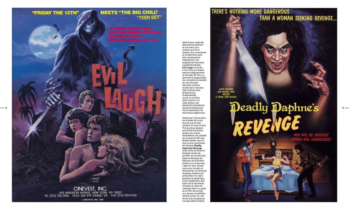 HomeTeam_France's tweet photo. Les plus belles affiches de Séries B sont dans le livre B-Movie Posters, idéal pour se faire plaisir ou à offrir
Plus d'infos et précommander : https://t.co/BhYumIh0Uk https://t.co/Xjauix3mBY
