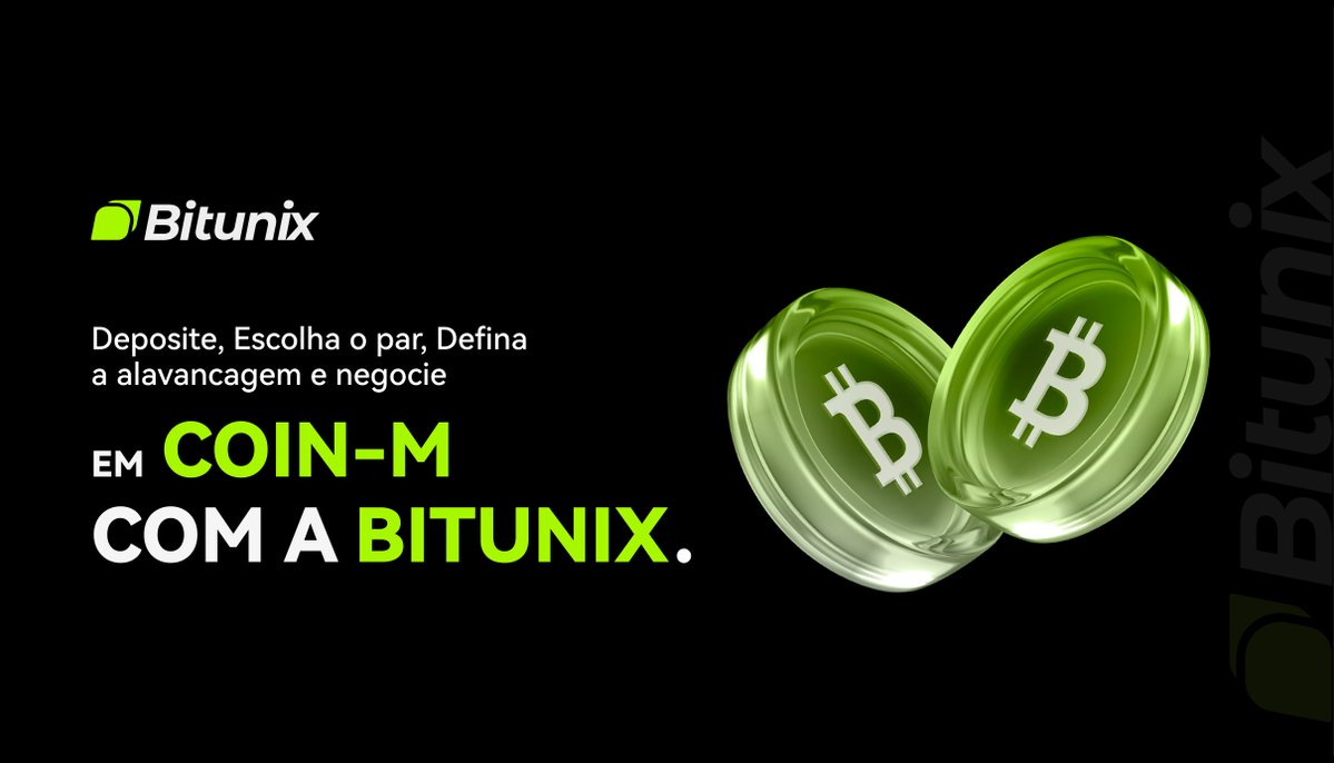 BitunixPT's tweet image. Chegou o Coin-M à #Bitunix 💚
Negocie $BTC em futuros como um profissional e faça a sua carteira crescer 📈
Escolha a alavancagem e apanhe a próxima onda 🌊
Comece agora👉 short.bitunixads.com/lPAjldbR
#CoinM #Bitcoin #Trading