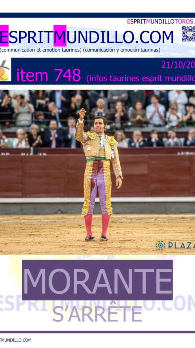 infos taurines esprit mundillo 748 en la web espritmundillo.com