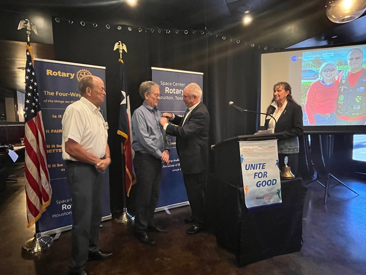 Today, I had the privilege of speaking to the Space Center Rotary Club—an inspiring group of community and business leaders dedicated to service above self. We discussed Houston’s ongoing response to homelessness, collaborative efforts to provide sustainable solutions, and the