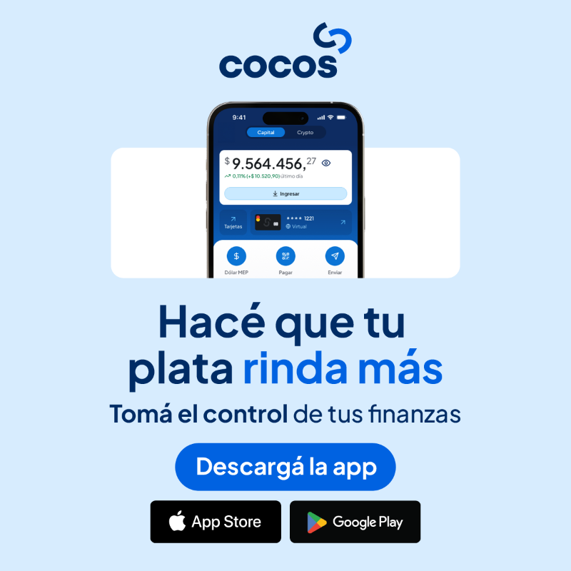 cocoscap's tweet photo. ¡Dá el primero paso para potenciar tus finanzas! 
Descargá la app y hace que tus ahorros e inversiones crezcan  ¡Todo en un solo lugar! 📲