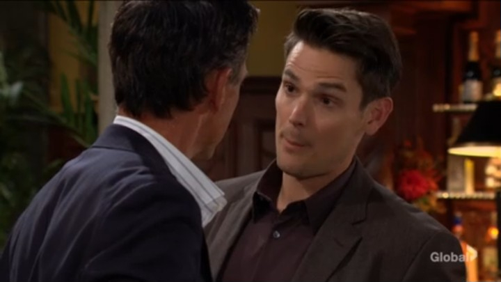 SoapsSpoilers's tweet image. Adam, &quot;You and your little engine that could are hardly competition.&quot;

Billy, &quot;We&apos;ll see about that.&quot;

Great sparring chemistry between these two actors! 😂🤣

#YR #ThisIsFun