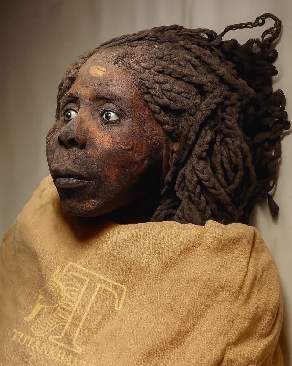 Even After more 3,000 years, the beauty of Queen Nodjmet still shines Through.. A calm face, timeless eyes, and delicate features that whisper, true beauty never fades. The mummy of Queen Nodjmet - wife of the High Priest of Amun, Herihor- remains One of the most graceful