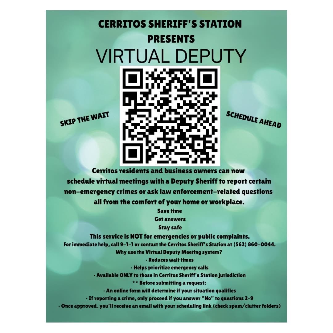 LASD Cerritos Station tweet media