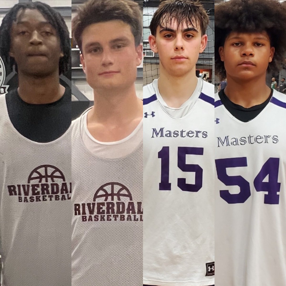 lucky_brannon's tweet photo. Manhattan Sports Fall🍂H.S. League 
Playoff ⬇️⬇️Oct 24, 2025

1st Round Results 
Riverdale Def Masters School 

📸 L-R 
“🔑 Players “ 
Ryder Rasch 5’10 ‘26  Riverdale 
Jack Moynahan 6’6 ‘26 Riverdale  
Luc Brongniart  6’9 ‘26 Masters
Damian Mojica 6’7 Masters https://t.co/db2jRuB5QI