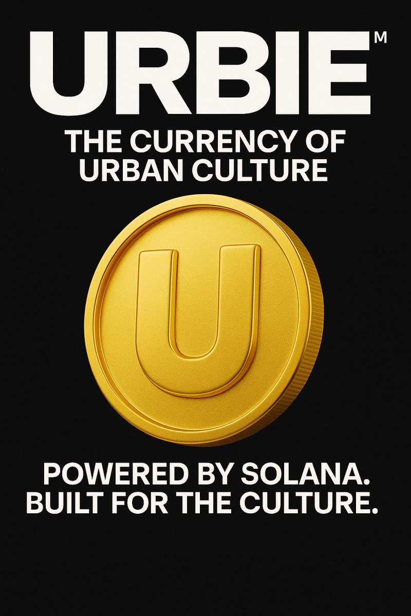 King9248's tweet photo. ๐ Introducing URBIE โ the currency of urban culture.
search on https://t.co/F0ngj9j5vF
93TP9phDVHsmgKJZypU19yXqiwf6nWbXwhtpdWoxmoon ๐
Powered by Solana, built for the culture.
The future of fashion, collectibles, and community starts here. ๐ช
#URBIE #UrbanTimes #Solana #Web3 https://t.co/gS2mO3rmNu