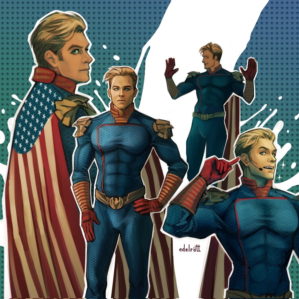 edelrott's tweet photo. Studies based on random frames.
#TheBoys #Homelander #Firecracker https://t.co/C9v5nmxthw