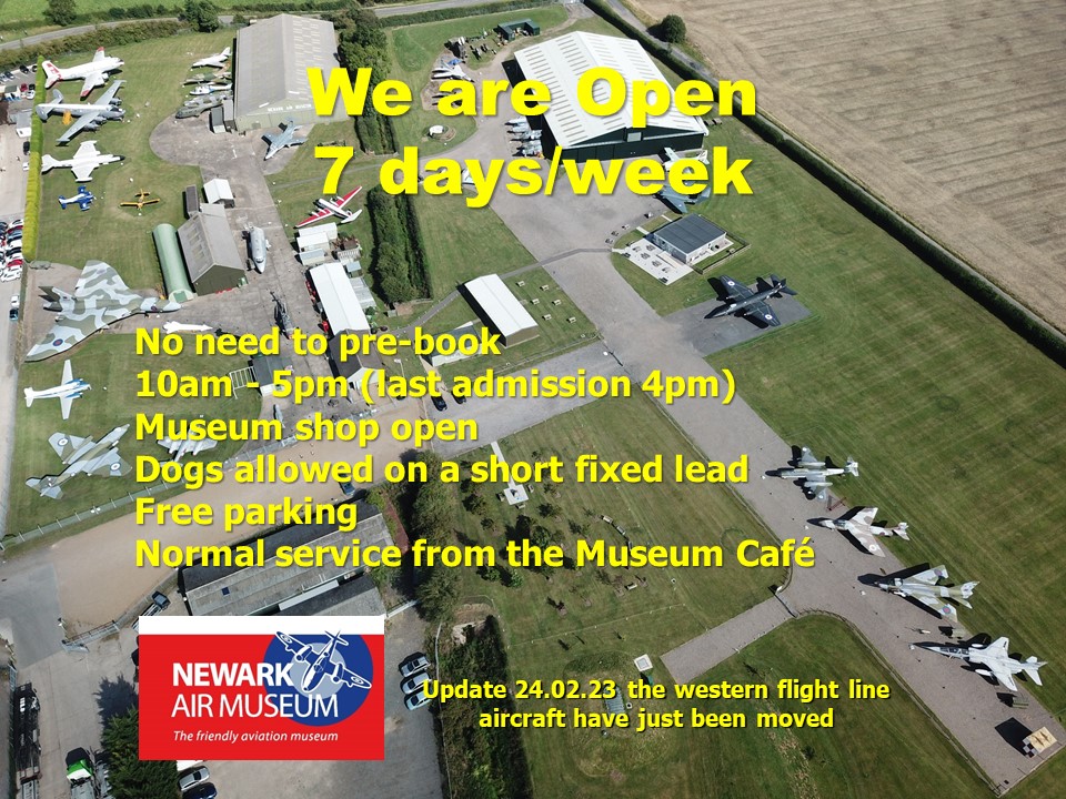 NewarkAirMus's tweet image. This #HalfTerm week we’re continuing to open &amp;amp; close on our summer hours right up until Friday 31st October!
#EveryNAMvisitCounts 
newarkairmuseum.org/plan-your-visi…
