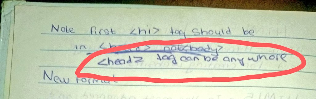 typicaldevelopr's tweet image. I just found my old coding notes 
I was writing rubbish 😂😂
The self taught dev journey crazy