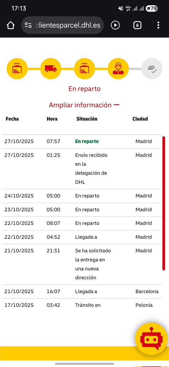 malverano97's tweet photo. Lo pongo otra vez @DHLGlobal vosotros veis normal esto? Me tenéis una semana prácticamente secuestrado esperando mi paquete, que no es barato encima, me tiro todo el dia hoy esperando y aun asi el paquete no aparece? Llamo y lo poco que me decís es que no sabéis que pasa. https://t.co/mTCUrUXyB6