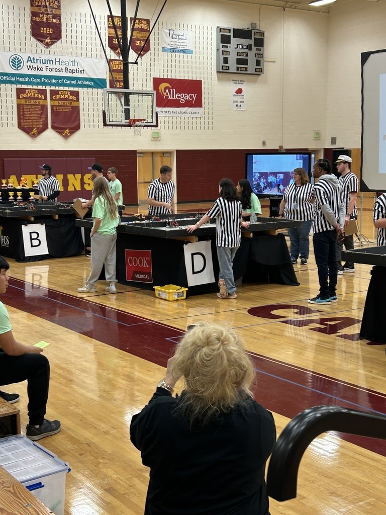 Congratulations to Ms. Villalon, Mrs. Astle,  and the Northwest Robotics Club!
Under Ms. Villalon's guidance, the team performed well at the district competition, and she received the Coach’s Award, sponsored by Cook Medical, on Saturday, October 25, 2025, at Atkins High School.