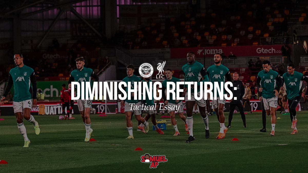 samuelap1_'s tweet image. 4 consecutive league losses is today’s headline as Liverpool lose 3–2 to Keith Andrews’s Brentford. This result leaves a sour taste as Liverpool were closer to losing the game than winning it. With Arne’s Slot’s men falling victim to the conditions of the game-state in a way we…