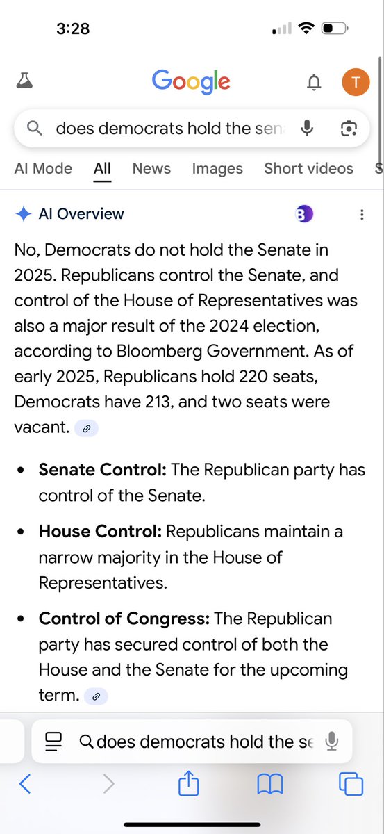 AnaEmprezz's tweet photo. @SpeakerJohnson MAGat cult followers believe all the trash you say all the time, but if all you do is google it, it TELLS YOU that Republicans are in charge of it all! You know after 10 months the lies just get stupider like your cult followers! THIS SHUT DOWN IS ALL REPUBLICAN!! https://t.co/Ip2UDNwyjs