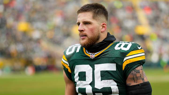 CSaplin8892's tweet image. Tucker John Kraft (born November 3, 2000) is an American professional football tight end for the Green Bay Packers of the National Football League (NFL).

#tuckerkraft 

Get more news link:vlly.xyz/E6pYJ