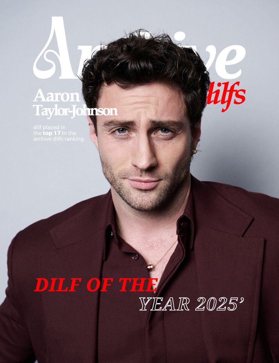 archivedilfs's tweet photo. TOP DILFS OF THE YEAR

17 • Aaron Taylor Johnson https://t.co/u4V30H3zq0