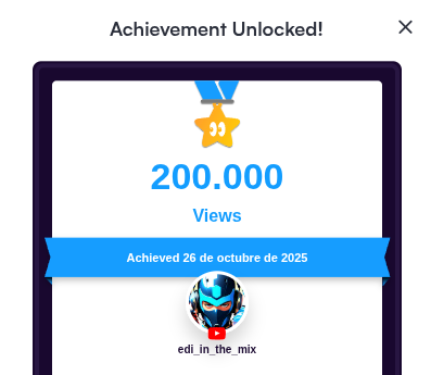 edi_in_the_mix's tweet photo. 🎉 We've hit 200,000 views total on Youtube! 🎉
A huge thank you to each and every one of you for watching, sharing, and supporting our content. We're overwhelmed by your love and enthusiasm! 😊🤗🥰
@YouTubeMilestone #200KViews #Grateful #CommunityLove #YouTubeCommunity https://t.co/qnQnFWZySE