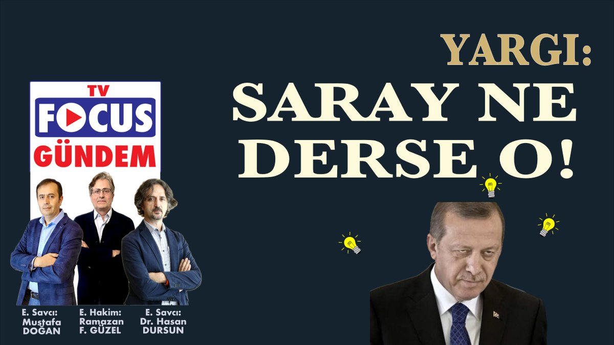 <a href="/tvFOCUS_news/">TV FOCUS</a> <a href="/hasandursun6003/">HASAN DURSUN (yeni hesap- eskisi yasaklı!)</a> <a href="/mustafa_dogan00/">Mustafa Doğan</a> <a href="/rfguzel_yeni/">@rfguzel YeniHesap</a> YARGI: SARAY NE DERSE O!
#canlıyayın devam ediyor

youtube.com/live/44xjsDchv… <a href="/YouTube/">YouTube</a> aracılığıyla