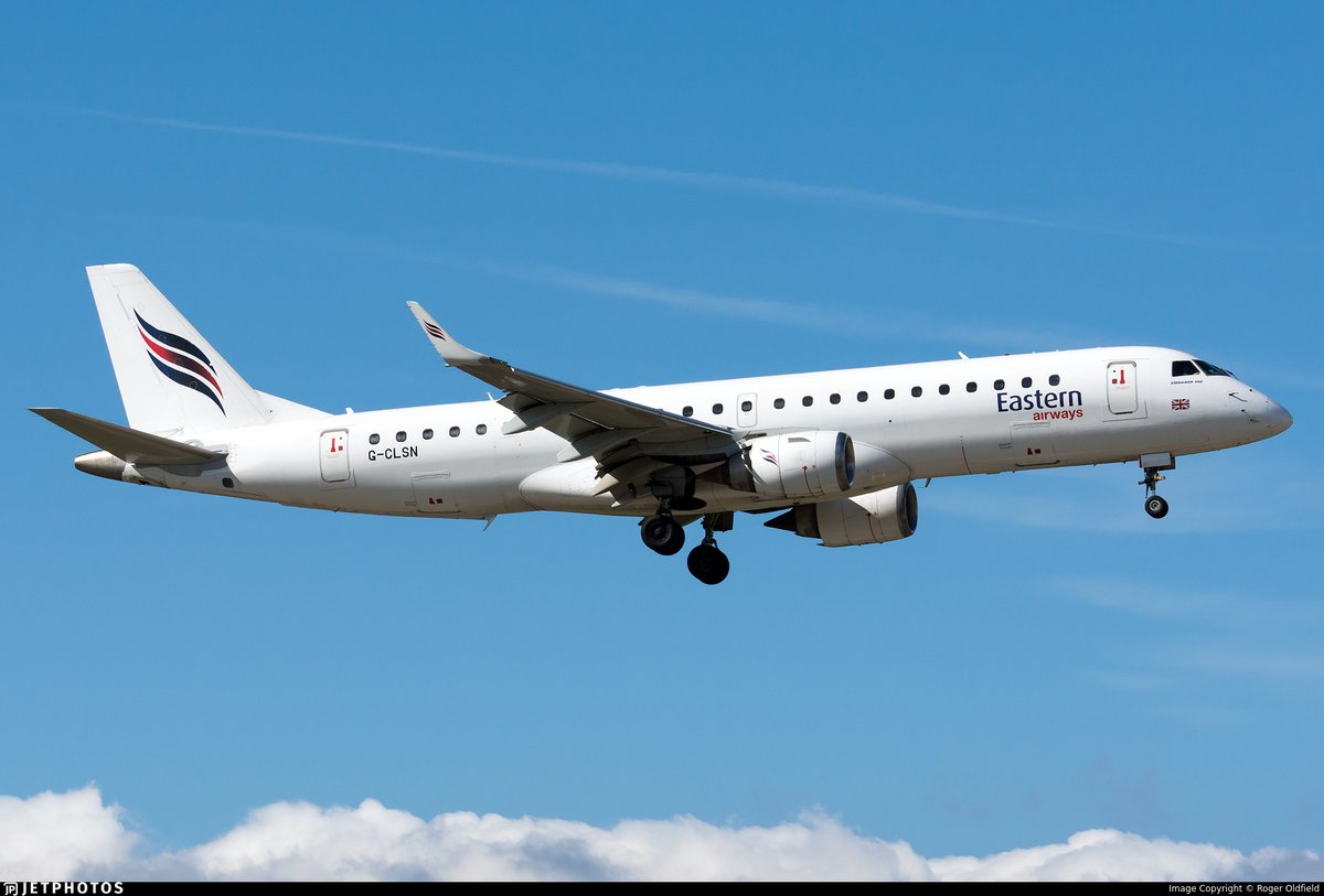 Eastern Airways, which operated regional service within the UK, has canceled all flights. Eastern maintained a fleet of 19 aircraft including Jetstreams, ATRs, and E-jets. flightradar24.com/data/airlines/…