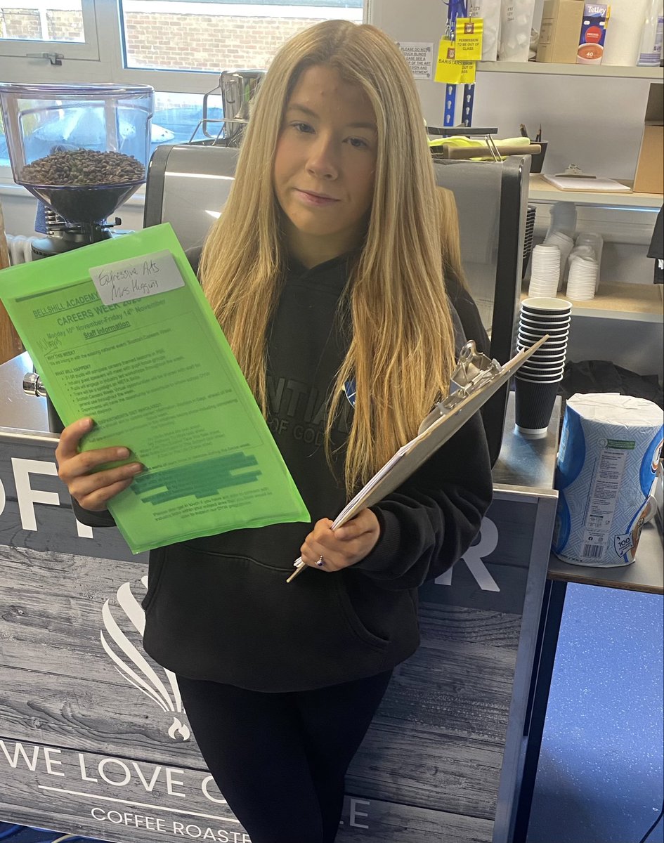 BellshillW's tweet image. 🌍DYW Ambassador Erin met with Principal Teachers today to deliver Careers Week Resource Packs for all Departments ahead of our annual whole school focus week🌍
2weeks to go until Bellshill Academy Careers Week 2025🌍🌍
#BellshillDYW #careersinspiration #FindYourPath #Pathways