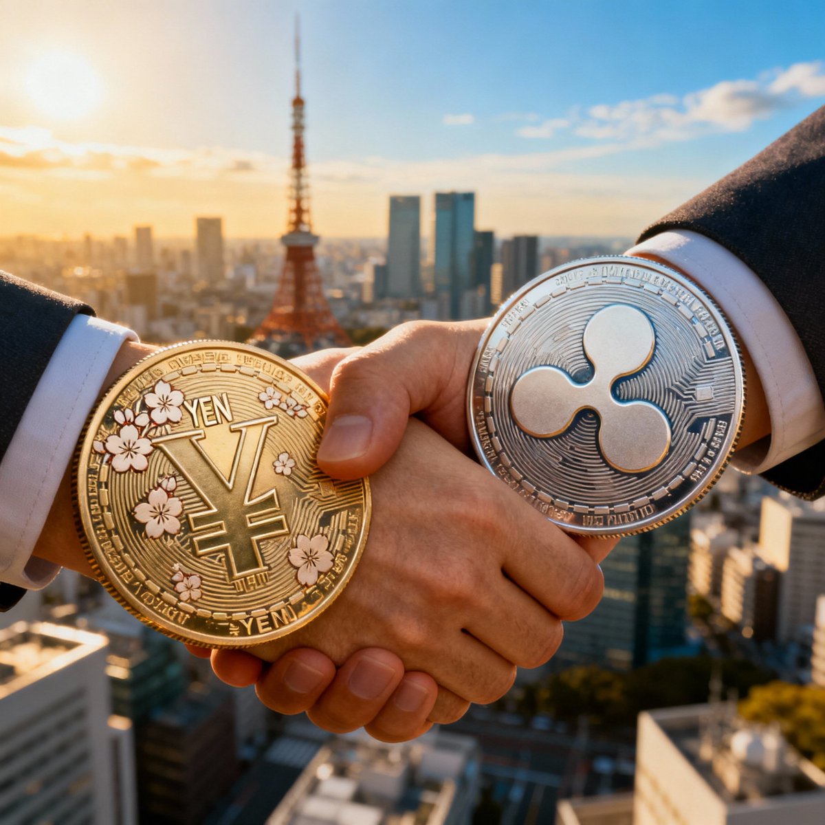 Exciting times for #XRP &amp; #JPYC! Japan’s yen-backed stablecoin JPYC boosts XRP's adoption by enabling fast, low-cost cross-border payments. With 80% of Japanese banks on board, this synergy is set to revolutionize digital finance &amp; expand global crypto use! #Crypto #DeFi #Japan