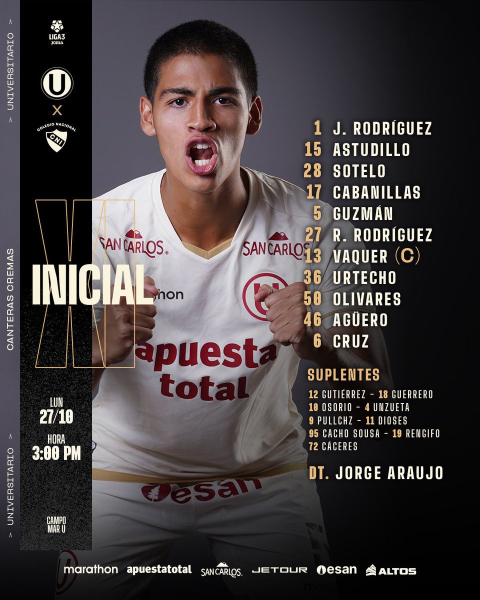 MenoresU's tweet image. 📋 ✍️ 𝗡𝗨𝗘𝗦𝗧𝗥𝗢 𝗫𝗜 𝗢𝗙𝗜𝗖𝗜𝗔𝗟 

#Liga3
#CanterasCremas