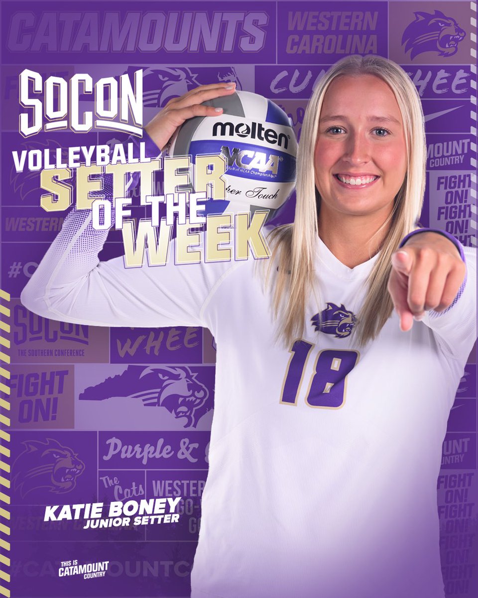 Western Carolina Volleyball tweet media