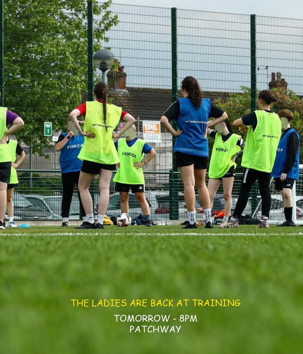 IronActonWomen's tweet photo. Still interested in playing football this season? Come along to a training night this Tuesday, to see what the team is all about 💚💛 https://t.co/BAItqtEHjo