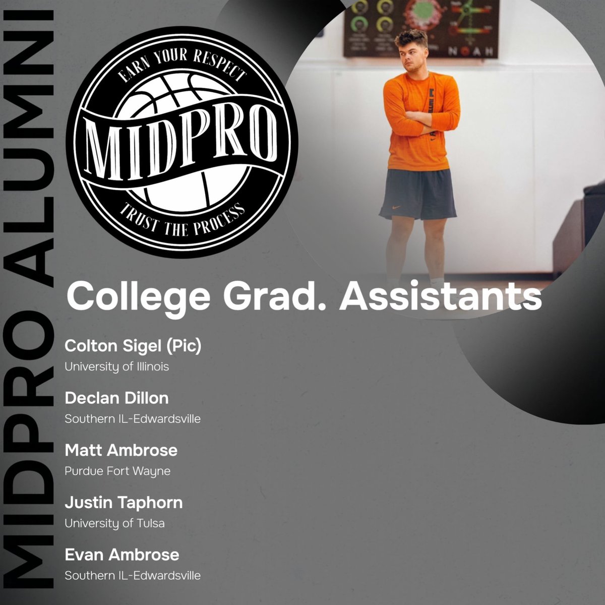 MidProAcademy's tweet image. 20 Alumni Are College Coaches For the 2025-2026 Season!

#MidProFam #ThisIsWhatWeDo #TrustTheProcess #EarnYourRespect #CreateYourStory