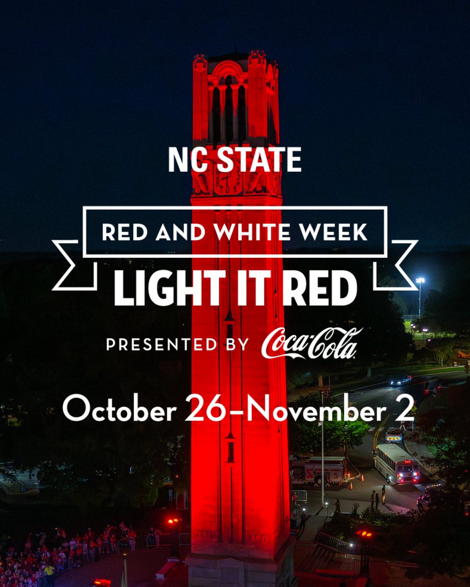 Hey GradPack!
The Red and White Week, NC State’s annual homecoming celebration, is finally here. 
Click the link below to find out how to enjoy the week’s exciting lineup of activities.
news.ncsu.edu/2024/10/beginn…
