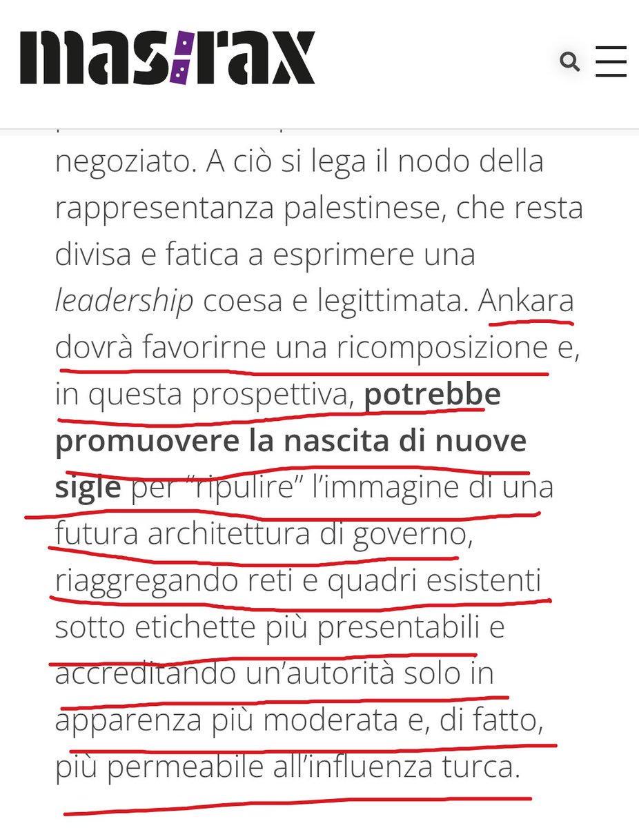 www-repubblica-it.cdn.ampproject.org/v/s/www.repubb…
"Cambio di nome e simbolo: il nuovo piano di Hamas per restare nella Striscia"

Per ora nulla di confermato, però, come dicevo settimane fa su <a href="/MasiraX_/">MasiraX</a>  (👉masirax.org/a-gaza-ha-vint…) l'operazione di "rebranding" di Hamas non è per niente impossibile