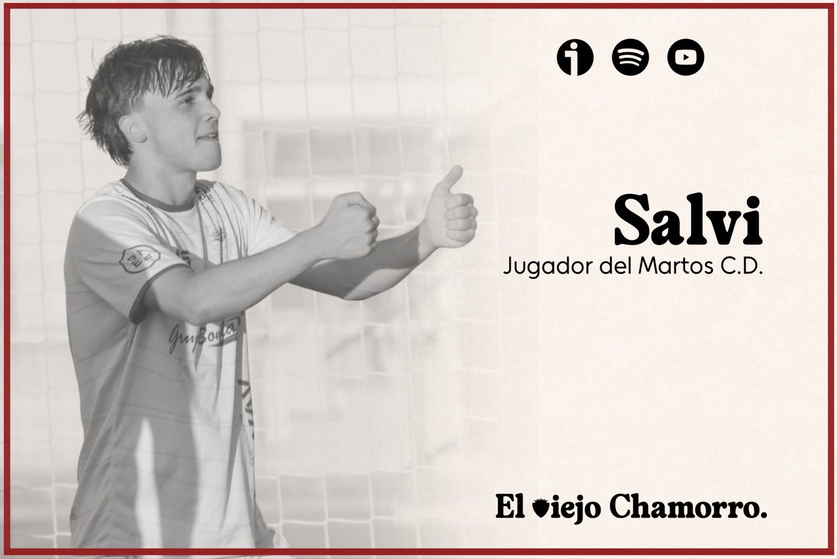 ¡Vuelve uno de los nuestros a #ElviejoChamorro! Esta semana nos visita Salvi, un auténtico jugón y una de las revelaciones de la temporada.

Además, comentamos la importante victoria del domingo y hablamos con el goleador del partido, Raúl Tornel.

¡No te lo pierdas! 🔔