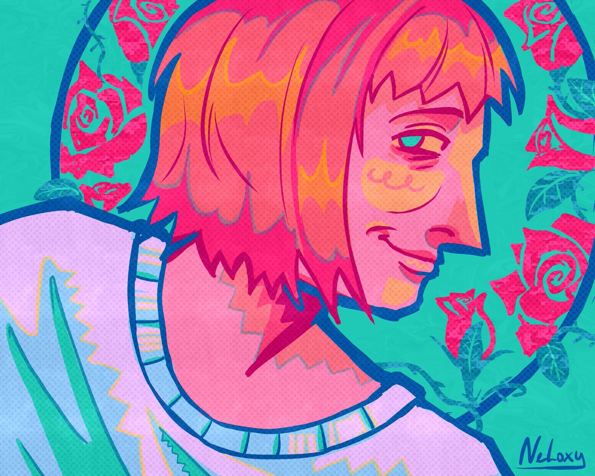 I felt it was necessary to draw something kind after my last art with her

#noimnotahuman #ninah