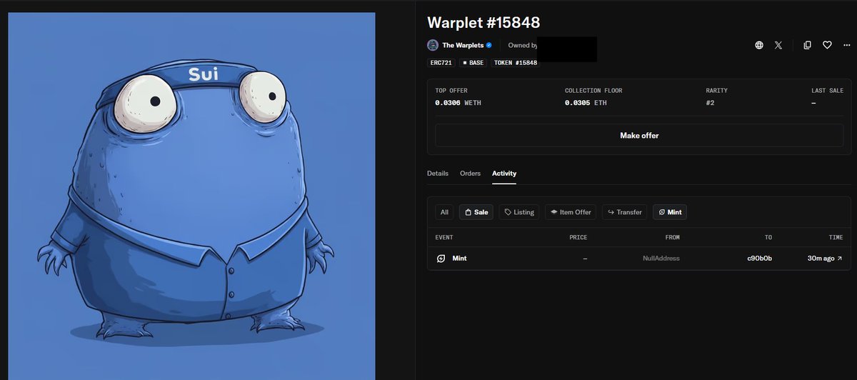 CriptosLive's tweet image. ¿Tienes cuenta Pro en Farcaster? Ahora podras mintear un NFT valorado en más de 100 dólares y encima diseñado como tu usuario de Farcaster.
farcaster.xyz/criptoslive/0x…
Te lo comparto @PastanagaCrypto que se que quieres amortizar la cuenta pro