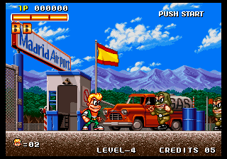 ENTEBRAS's tweet photo. @SirArturo3 #Funfact #Spinmasters: Seguro que lo sabes, pero debe ser la única recre que comenzaba en el Aeropuerto de Madrid...
#Dataeast #Neogeo #retro #90s https://t.co/dbjEiQE9By