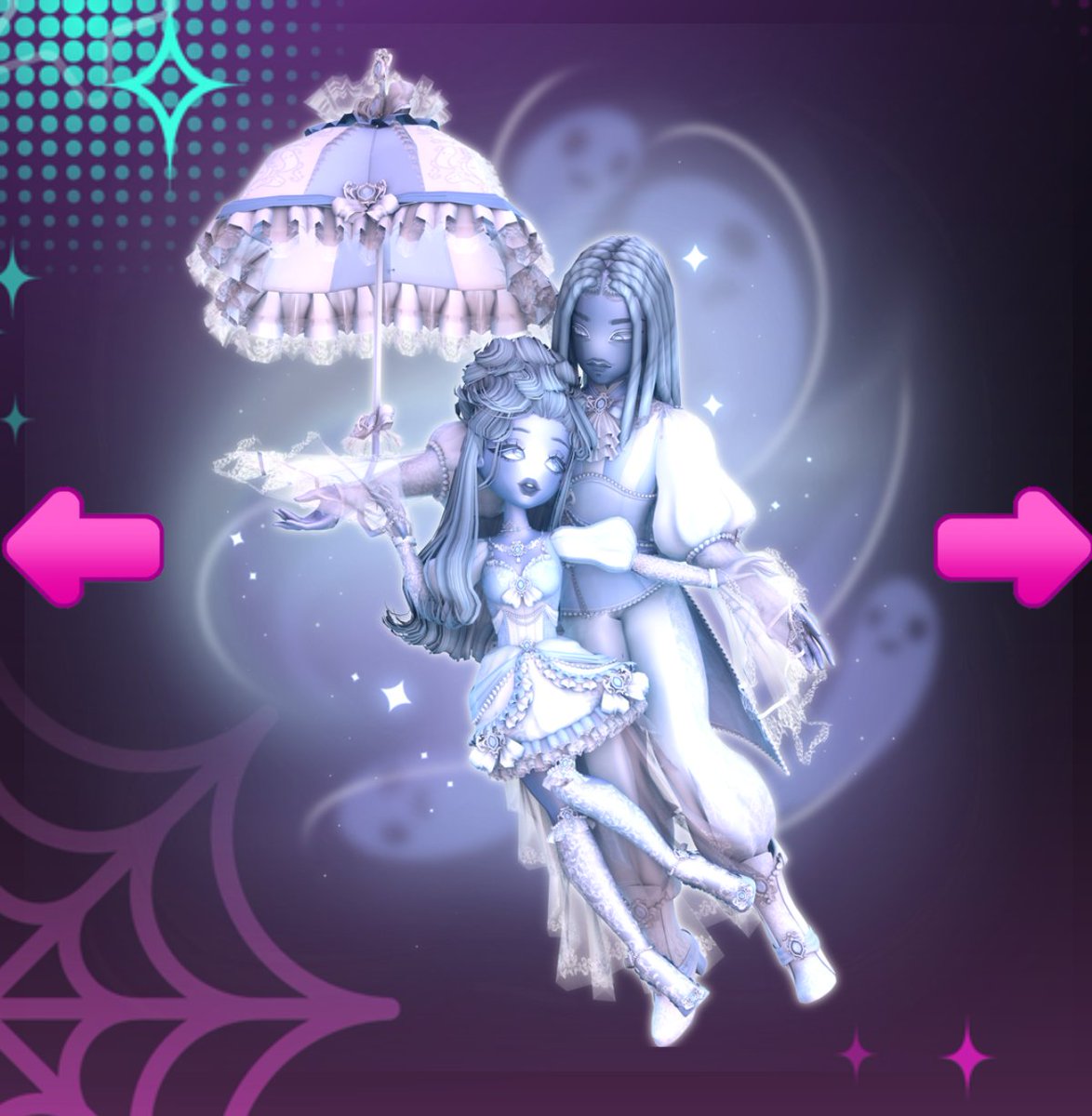 In this countdown the Monsterverze team has prepared for us, we were shown some STUNNING previews of new sets! 🪦
One of them, the "Hauntra's Spirit Collection", will be obtainable by doing a quest the first 24 hours upon the games FREE beta release! 👻💙

Make sure to tune in!🦇