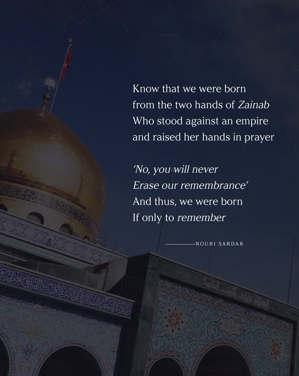 Remembrance. 

#Zainab