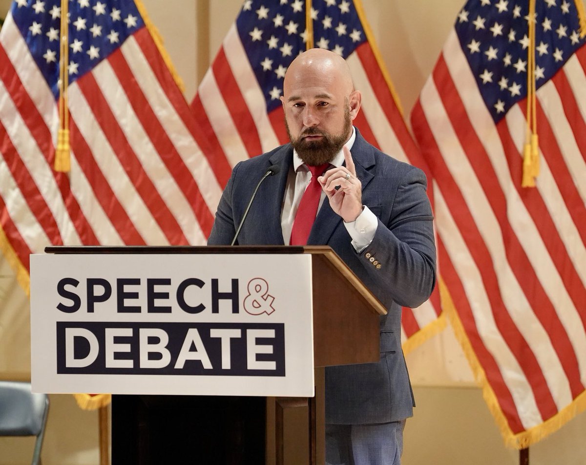 Lieutenant Governor Jay Collins (@ltgovjaycollins) on Twitter photo Honored to stand alongside <a href="/GovRonDeSantis/">Ron DeSantis</a> to announce that the top award for the upcoming FCDI State Championship will be named in honor of Charlie Kirk, recognizing his legacy as a warrior for free speech and debate. 
Civil discourse and free expression are the lifeblood of Honored to stand alongside <a href="/GovRonDeSantis/">Ron DeSantis</a> to announce that the top award for the upcoming FCDI State Championship will be named in honor of Charlie Kirk, recognizing his legacy as a warrior for free speech and debate. 
Civil discourse and free expression are the lifeblood of