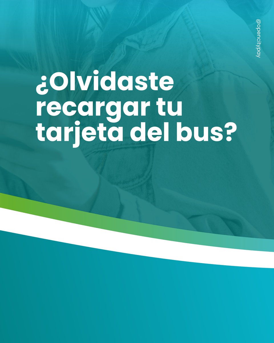 OpencityPay's tweet photo. No más filas para recargar.

Con Opencity, puedes pagar con tu tarjeta bancaria o billetera digital directamente en el lector de la estación o del bus. 💳🚍

#TransportePúblico #PagosElectrónicos https://t.co/5kWwXGnh47